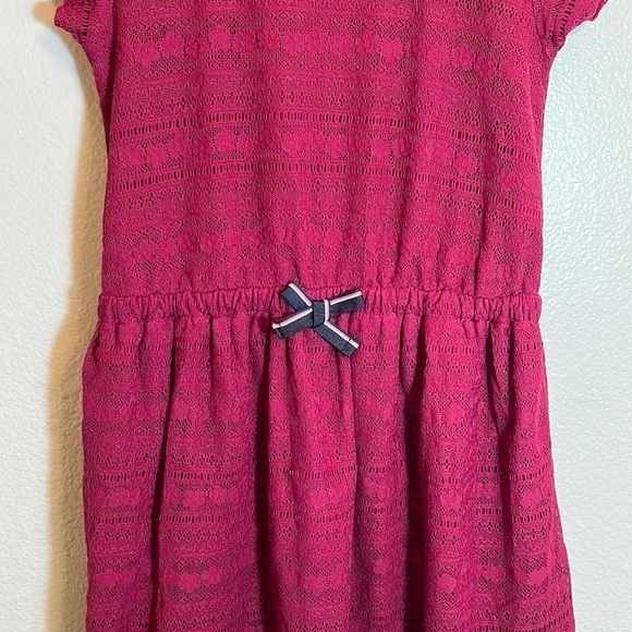 𝅺TOMMY Hilfiger Dark Red Girl Dress - Picture 4 of 14